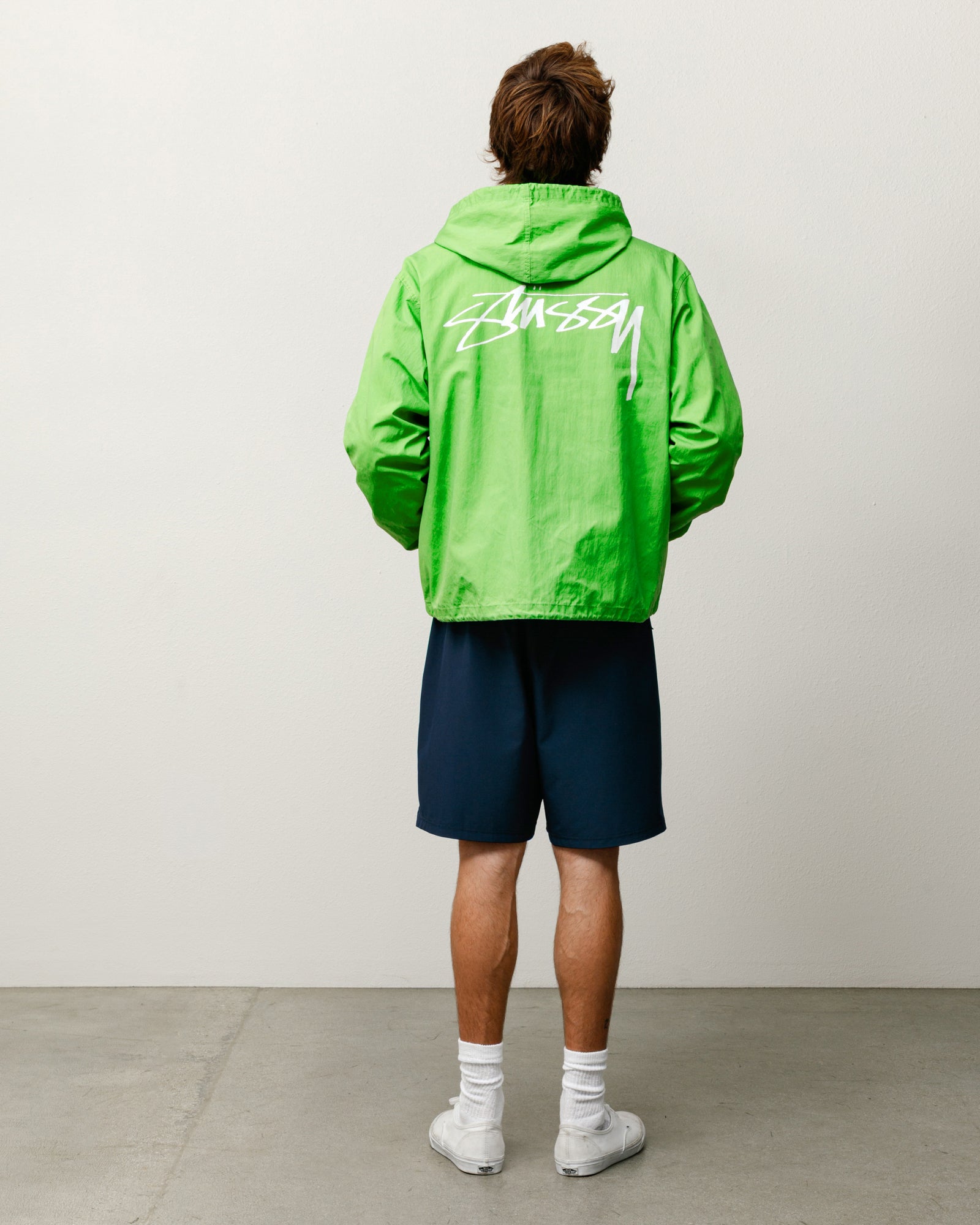 Beach Shell Cotton Wax Unisex Long Sleeve In Kiwi