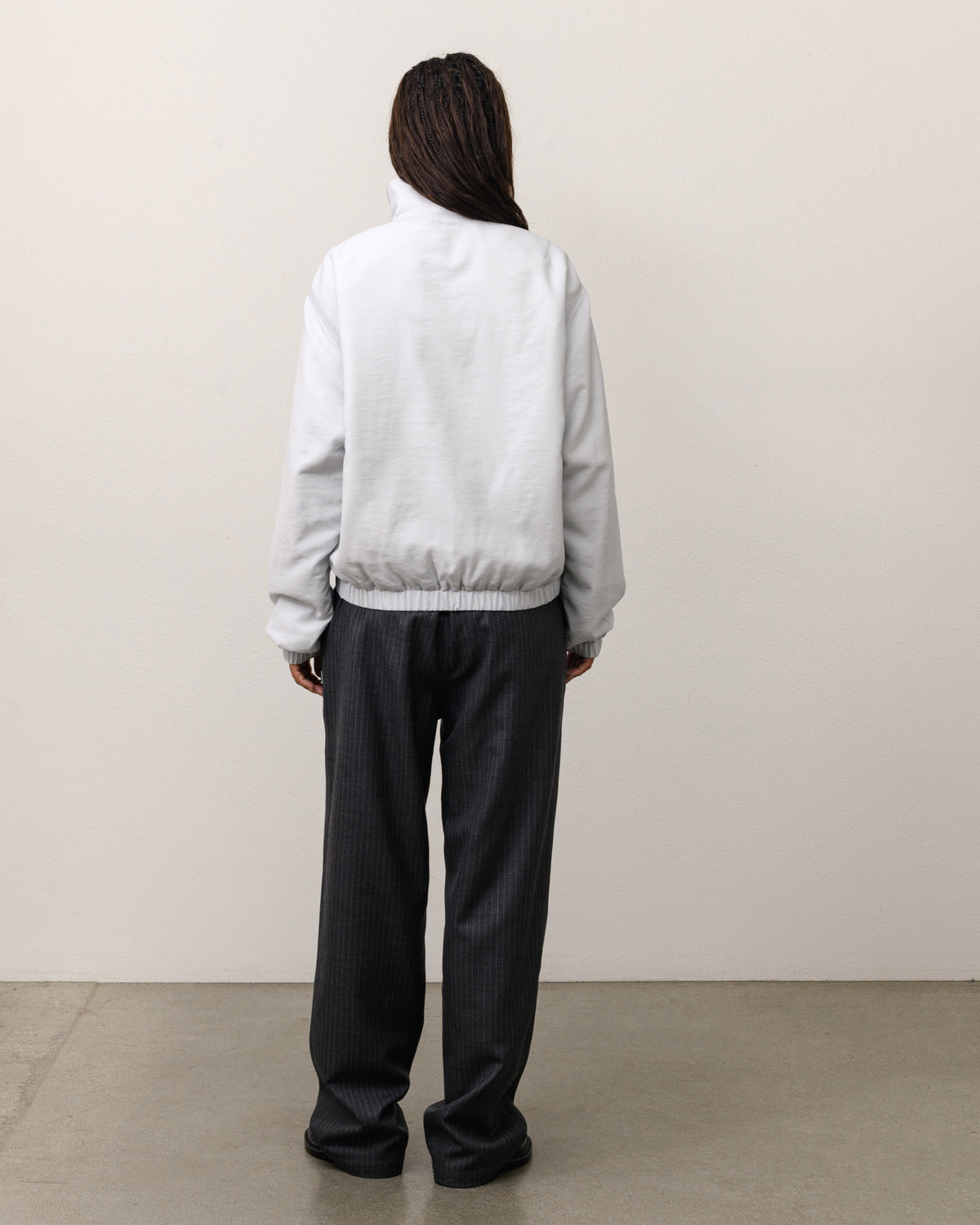 Swing Jacket Unisex Long Sleeve In Ice
