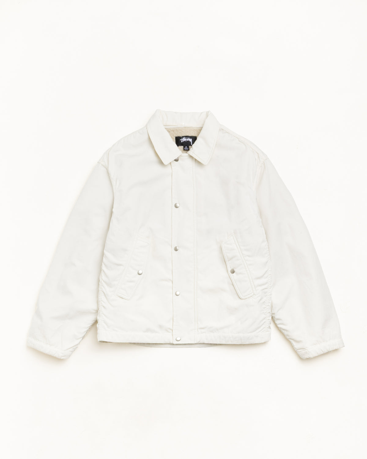 Convertible Deck Jacket Unisex Long Sleeve In Bone