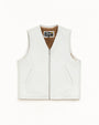PILE LINED LEATHER VEST