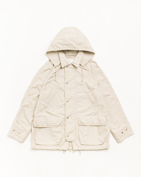 Lt Wt Long Coat Unisex Long Sleeve In Stone