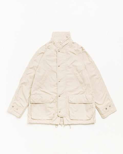 Lt Wt Long Coat Unisex Long Sleeve In Stone