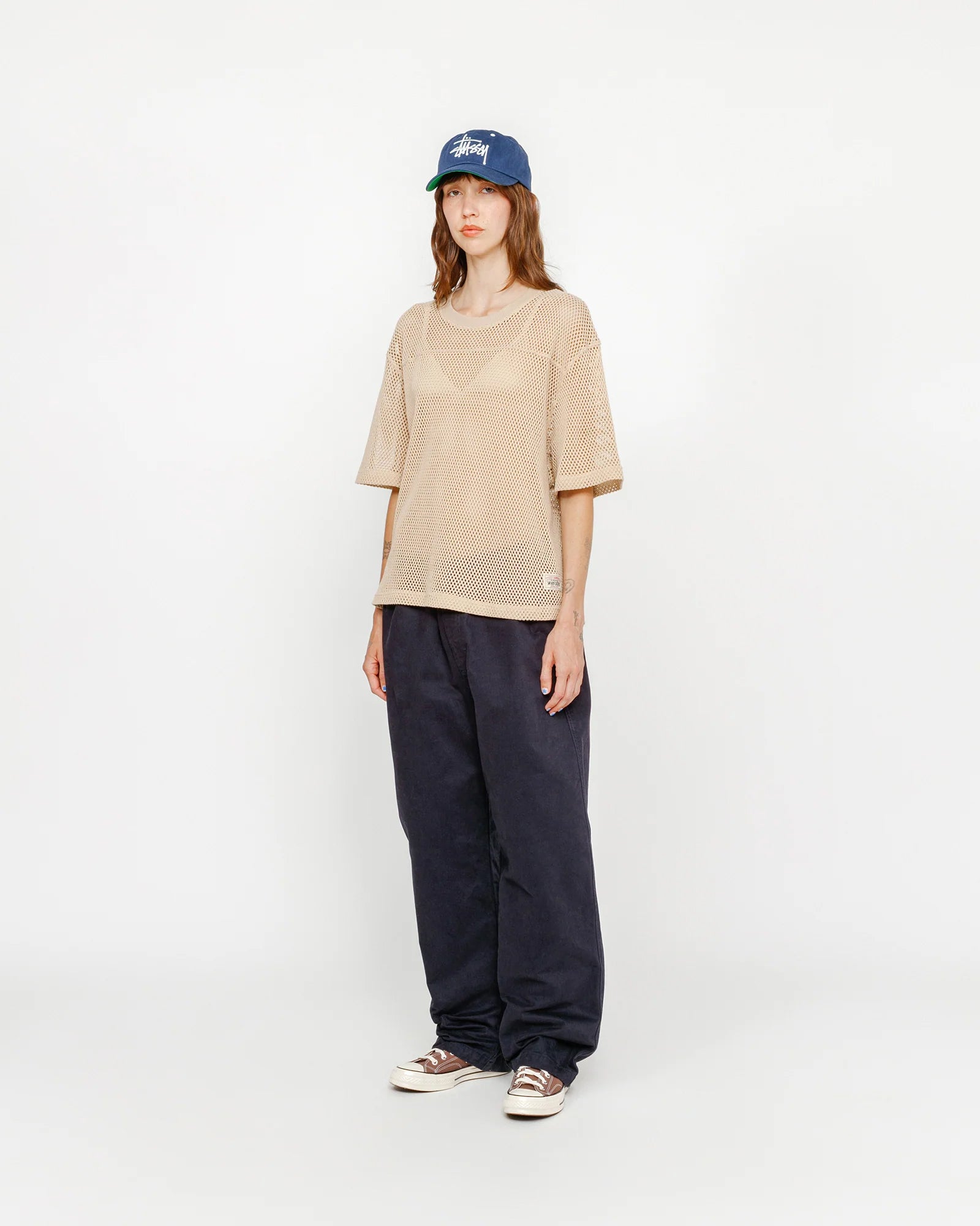 Beach Pant Brushed Cotton in navy – Stüssy UK