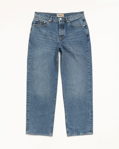 Big Ol' Jean Denim – Medium Blue | Pants | Stüssy UK