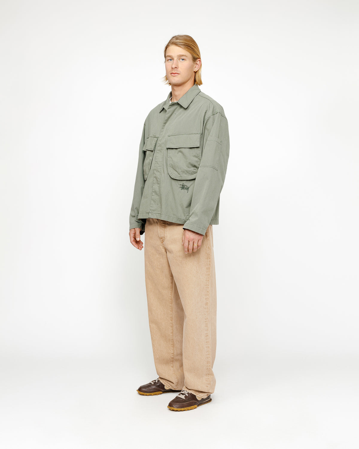 Classic Jean Denim in sand – Stüssy UK