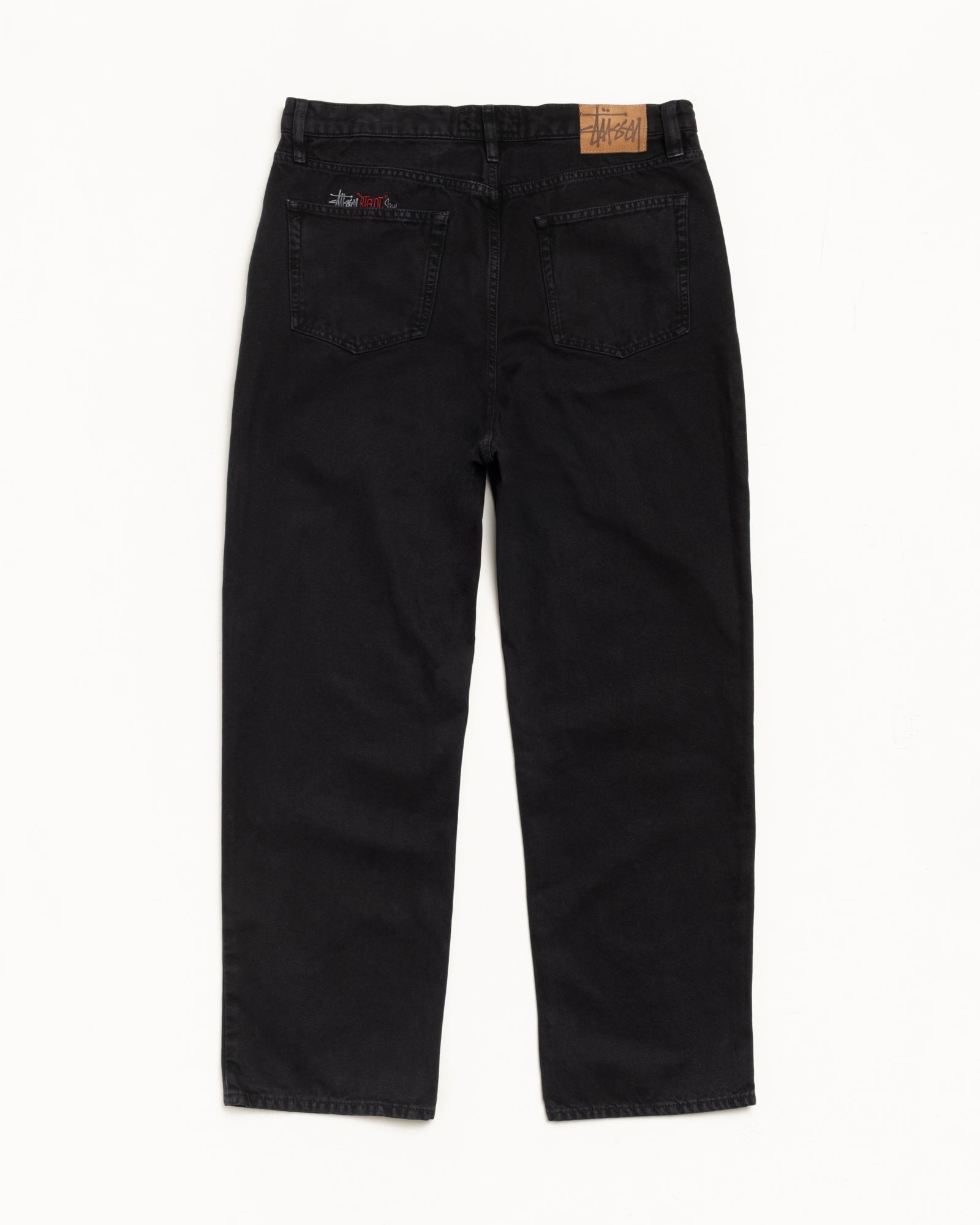 Big Ol' Pant Washed Canvas – Washed Black | Pants | Stüssy UK