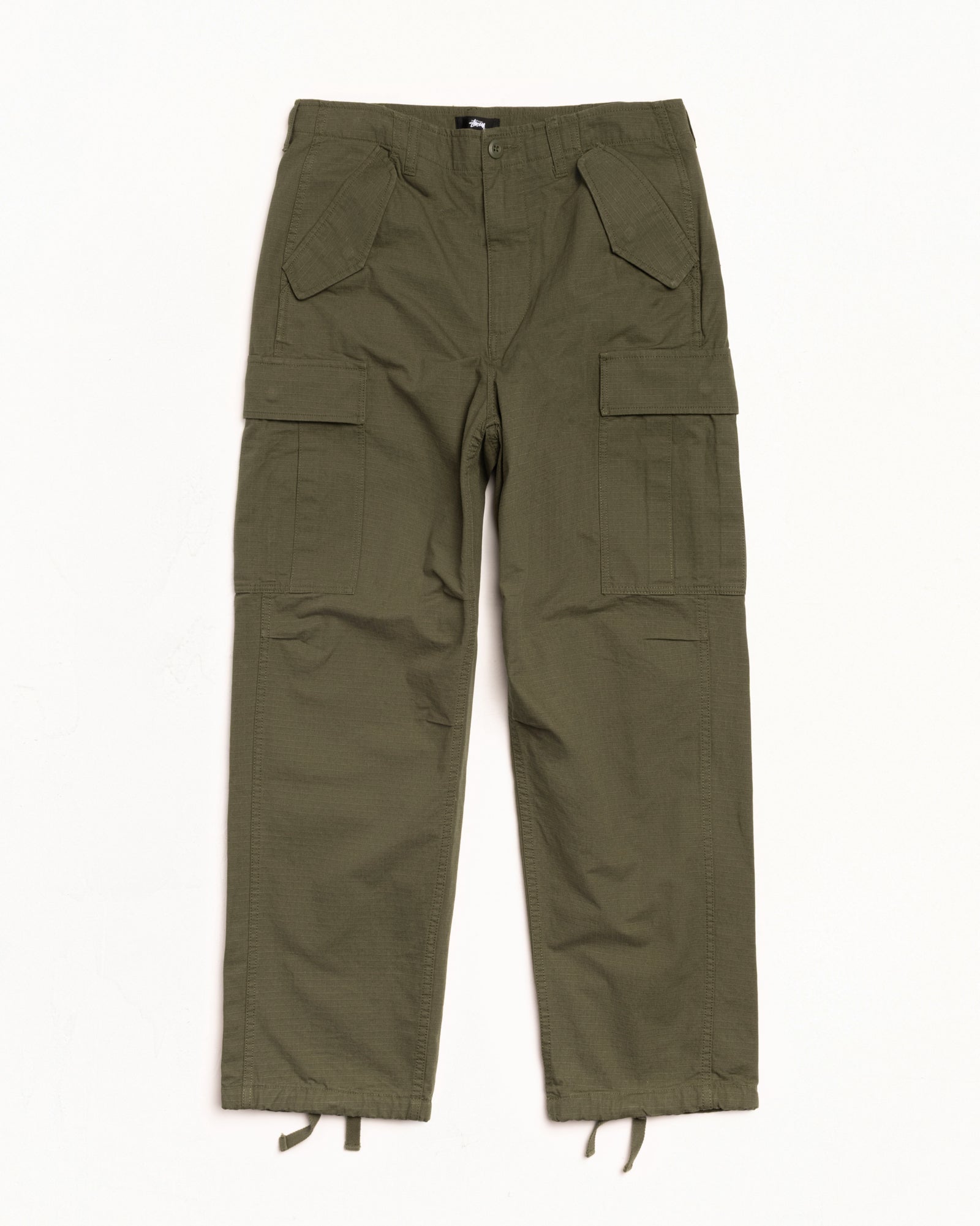 Military Cargo Pant Ripstop – Olive Green | Pants | Stüssy UK