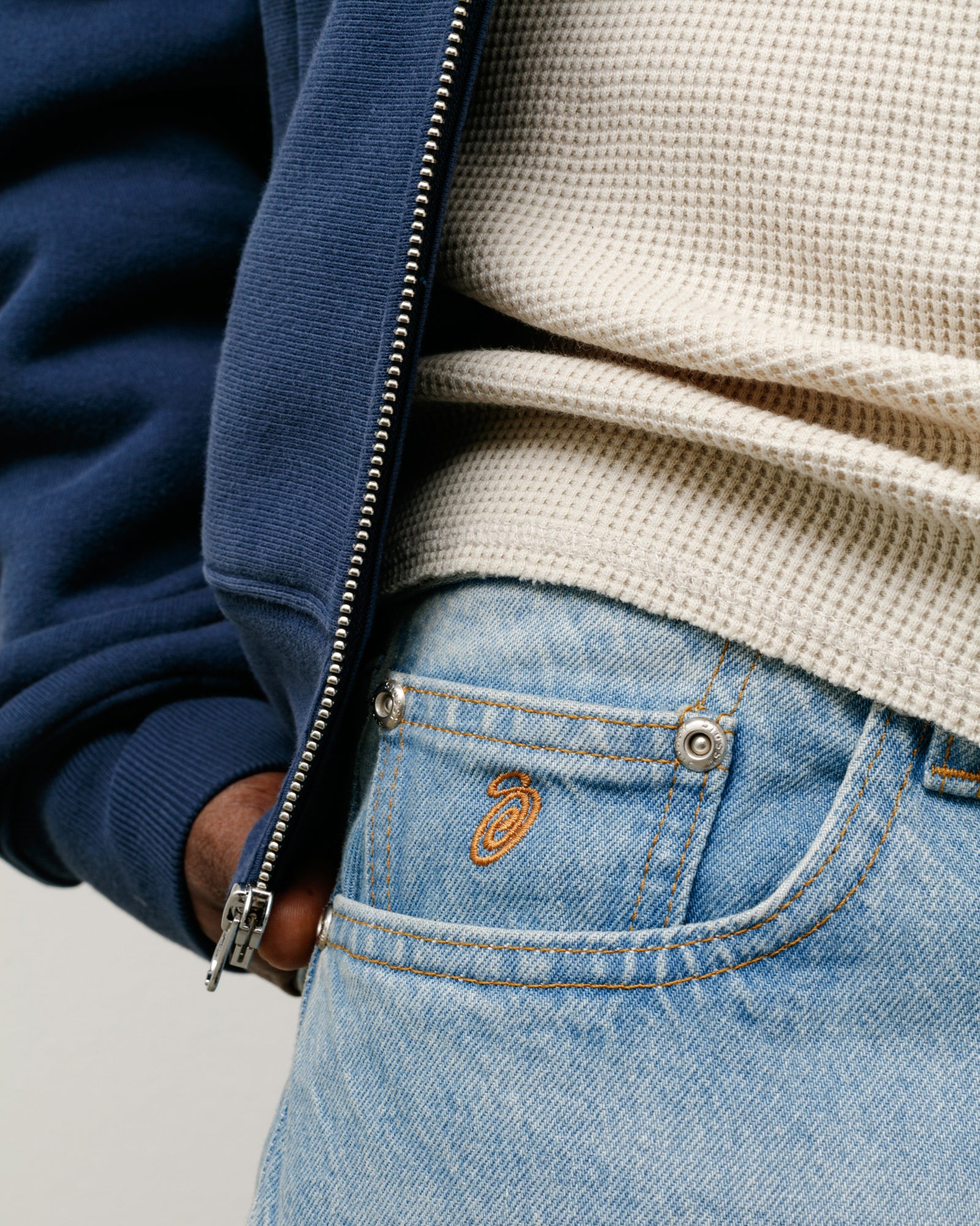Relaxed Jean Denim – Light Wash | Pants | Stüssy UK