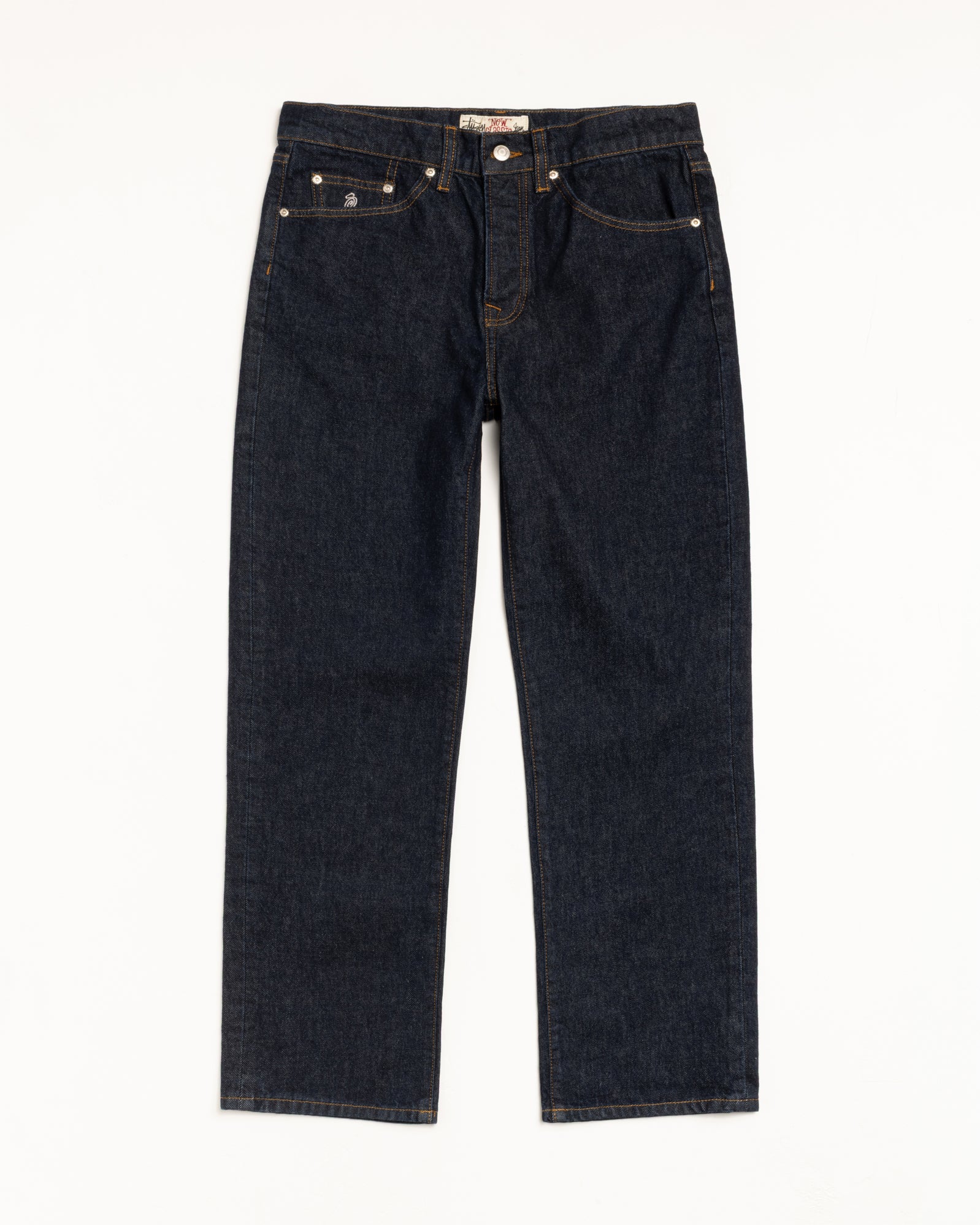 New Classic Jean Denim Mens Regular In Rinsed Indigo