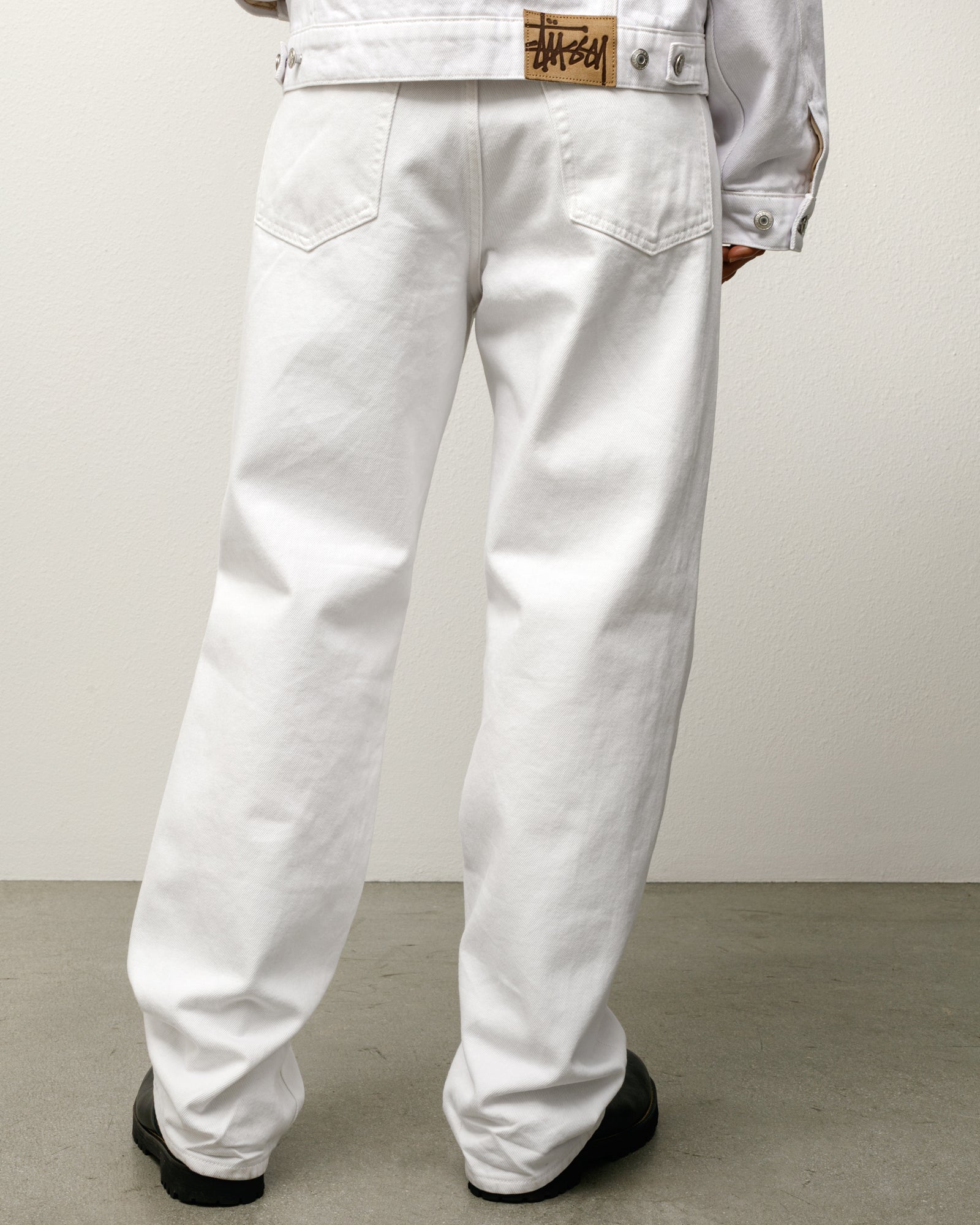 New Classic Jean Denim – White | Pants | Stüssy UK