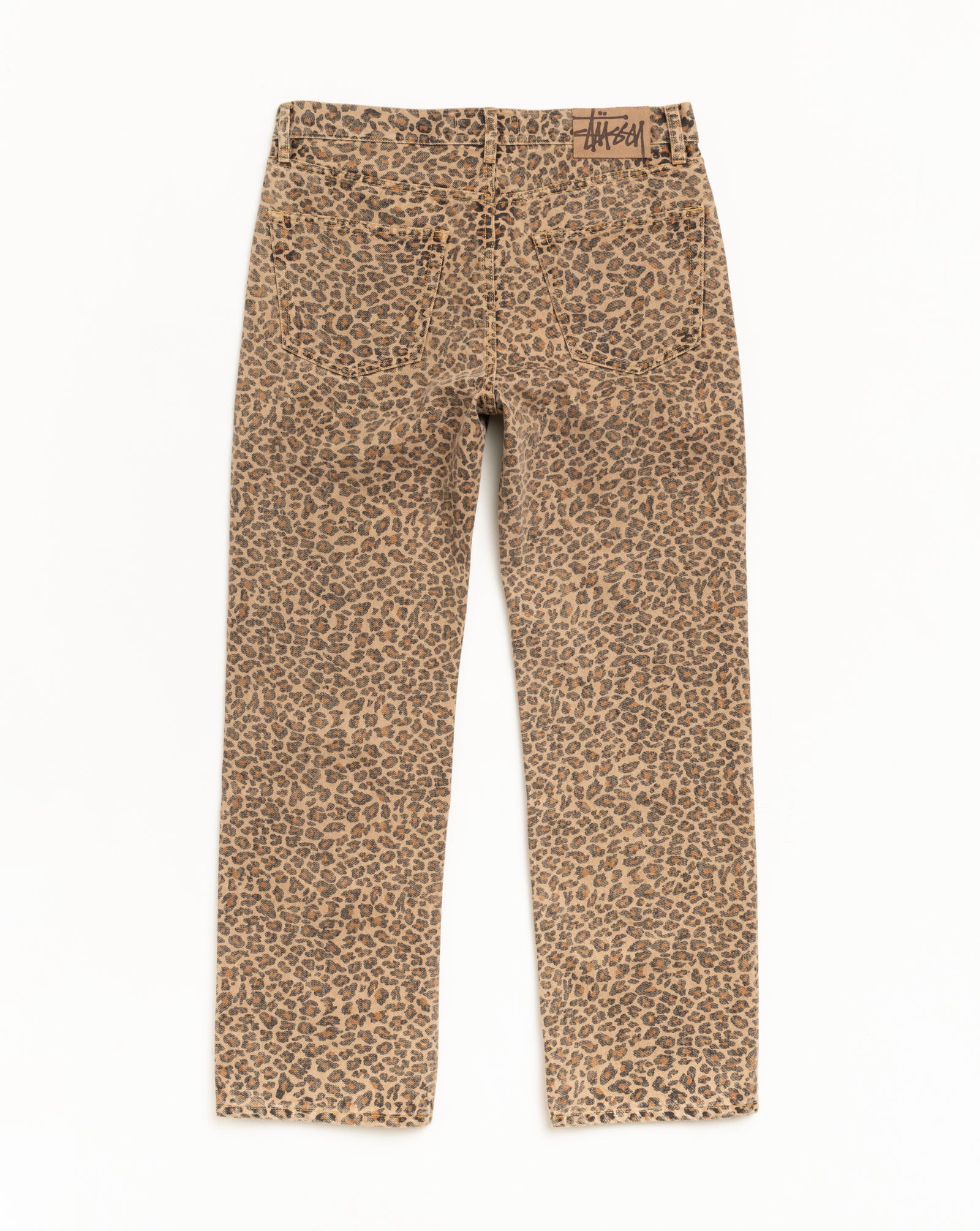 New Classic Jeans Denim Vtg Mens Regular In Leopard