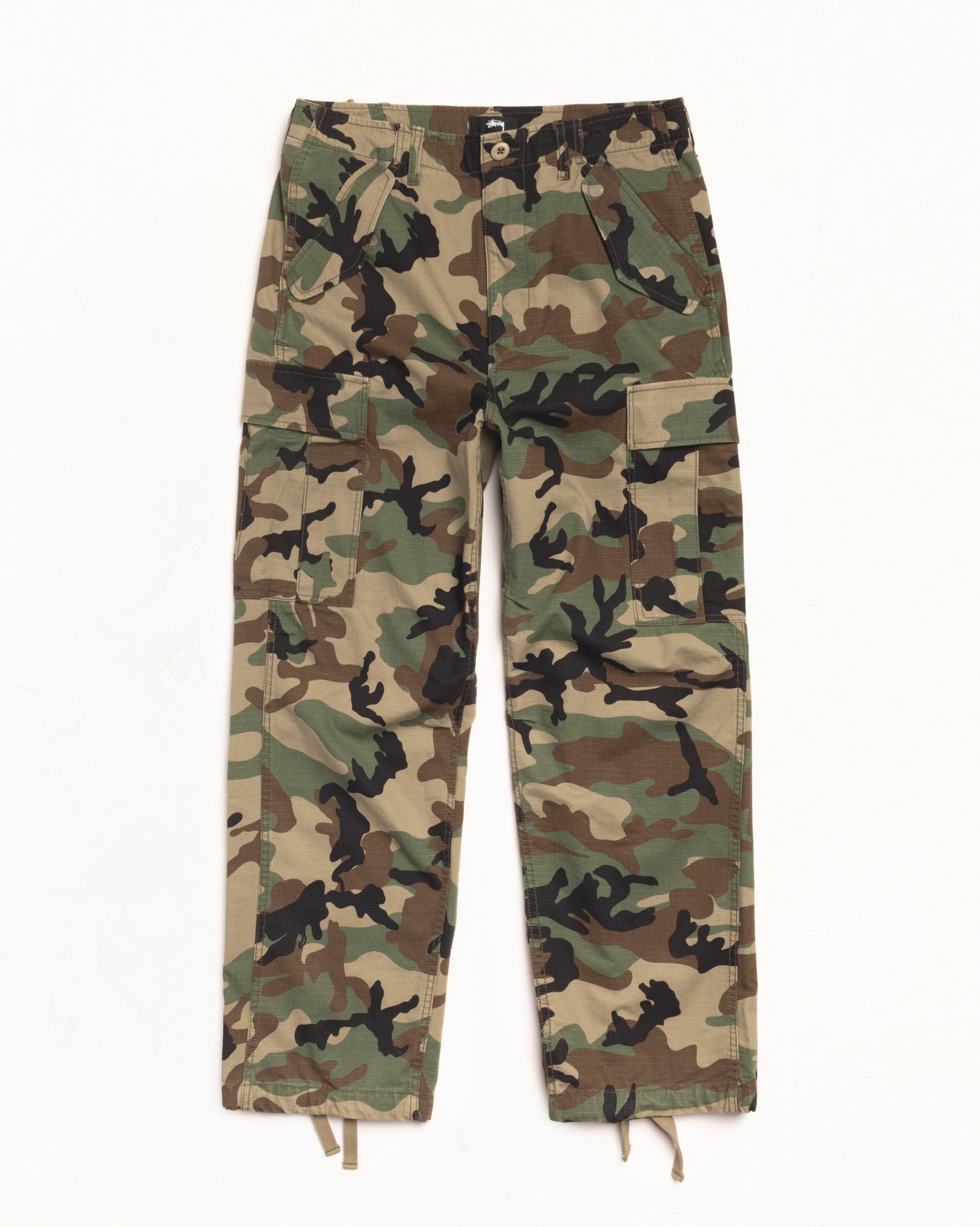 Cargo Pant Unisex In Woodland Camo