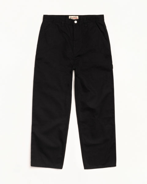 Carpenter Pant Canvas Mens Regular In Black