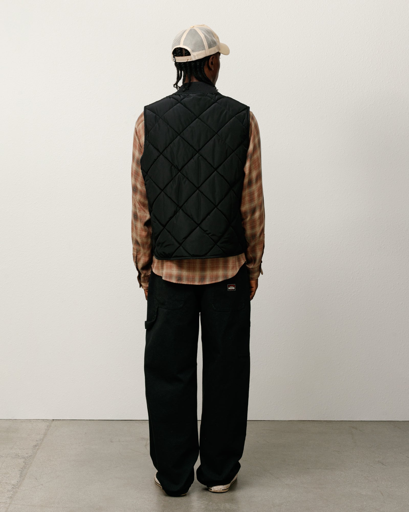 Carpenter Pant Canvas Mens Regular In Black