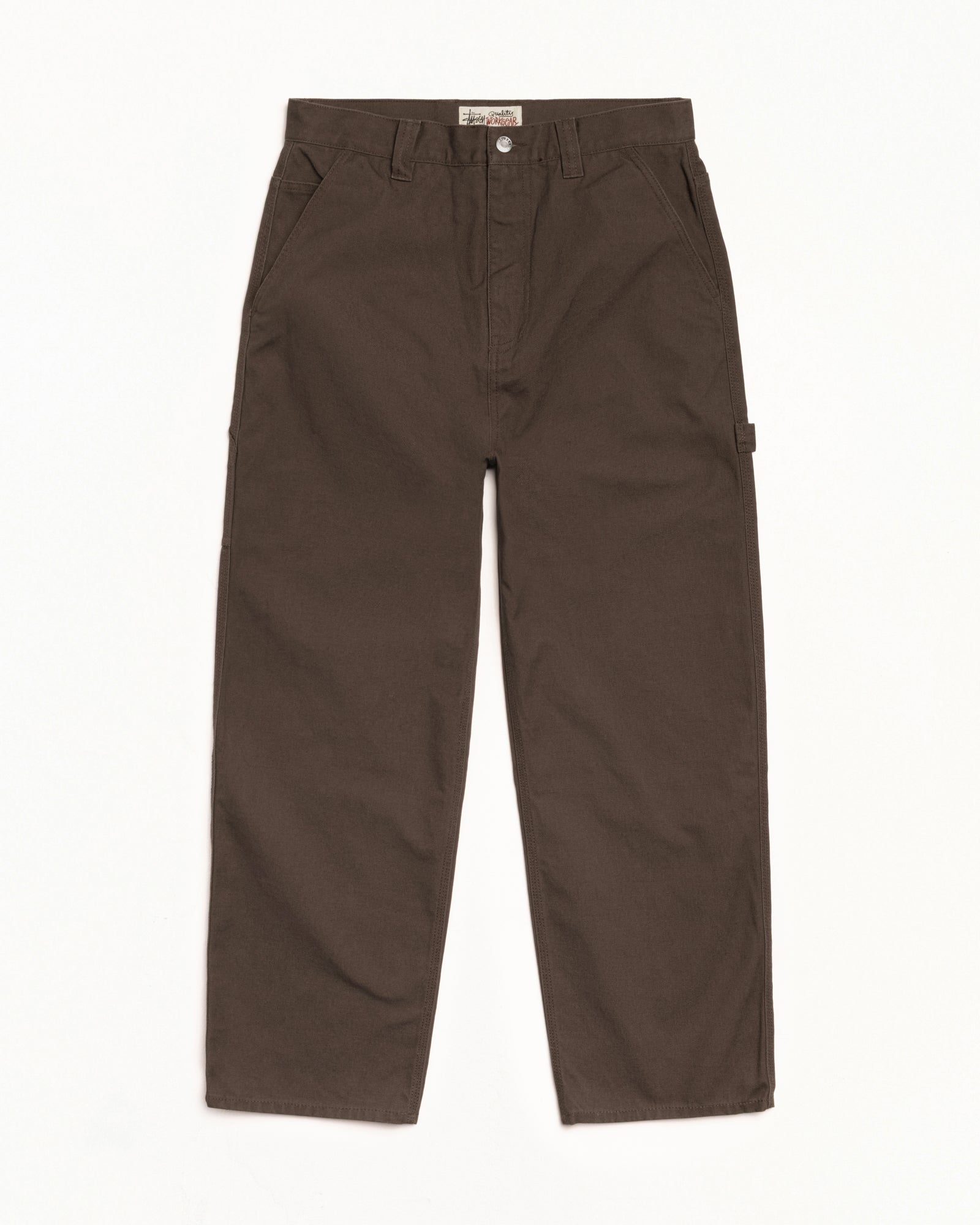 Carpenter Pant Canvas Mens Regular In Brown