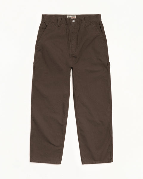 Carpenter Pant Canvas Mens Regular In Brown