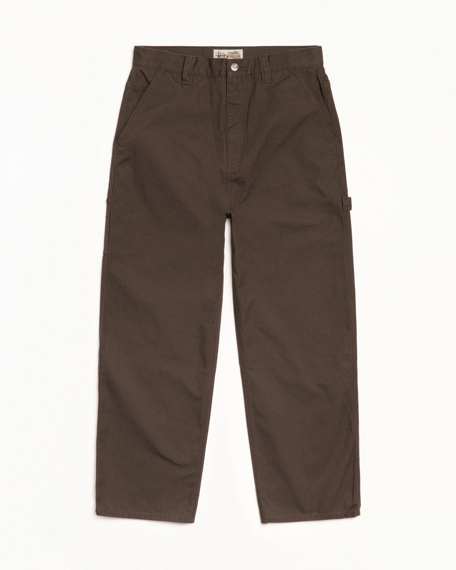 Carpenter Pant Canvas Mens Regular In Brown