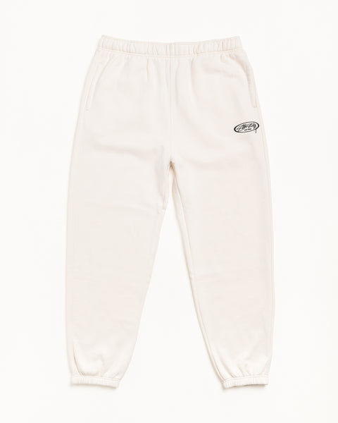 Fleece Track Pant Mens Regular In Cream