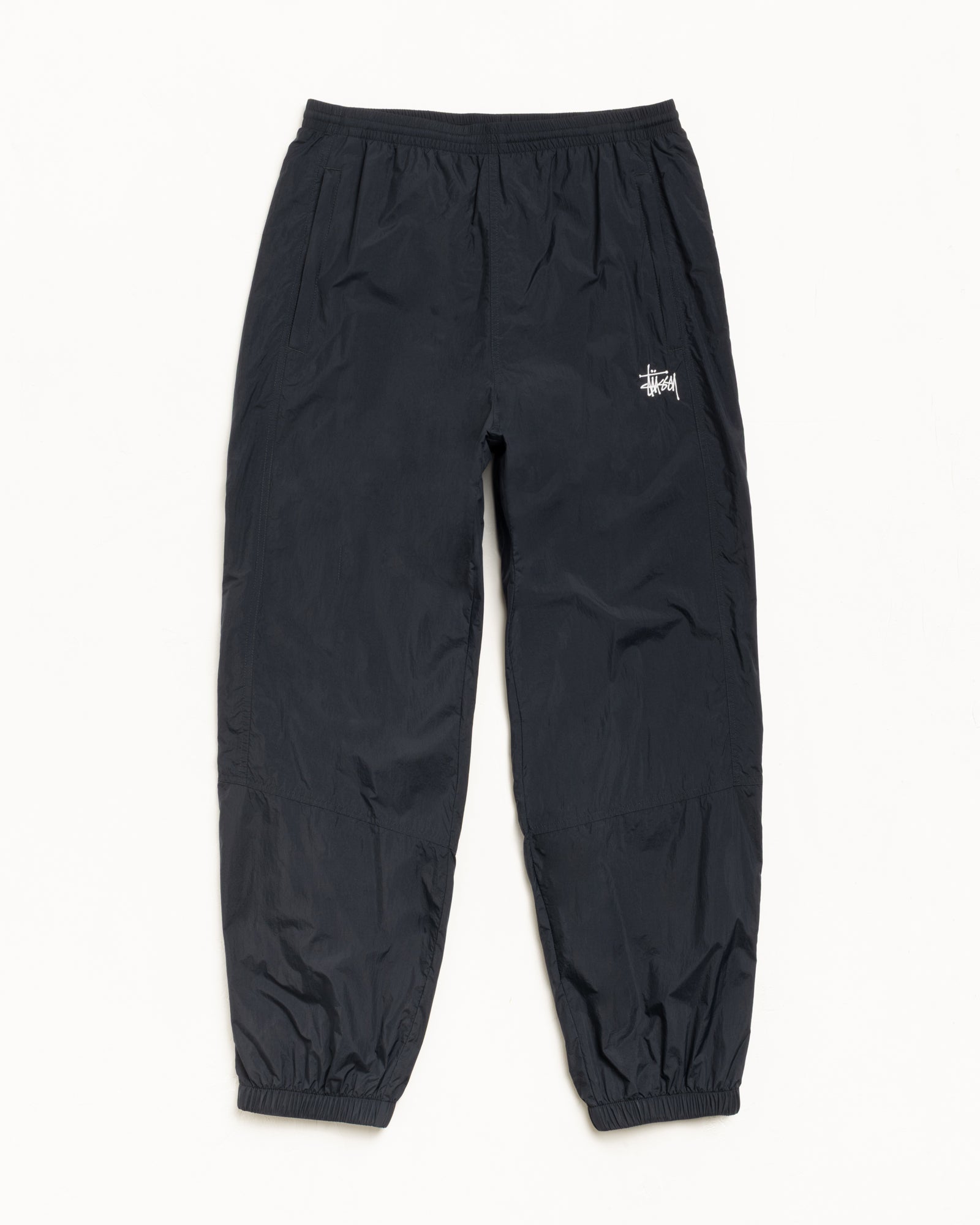 Nylon Track Pant – Black | Pants | Stüssy UK