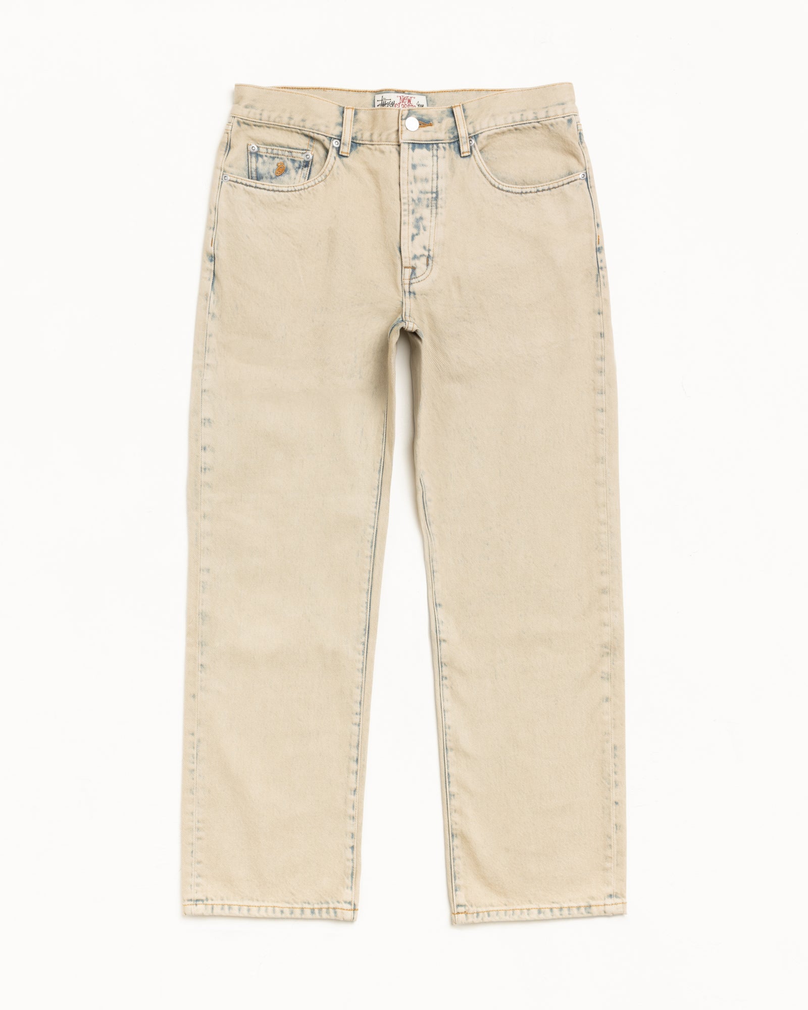 New Classic Jean Denim – Resin Wash Khaki | Pants | Stüssy UK