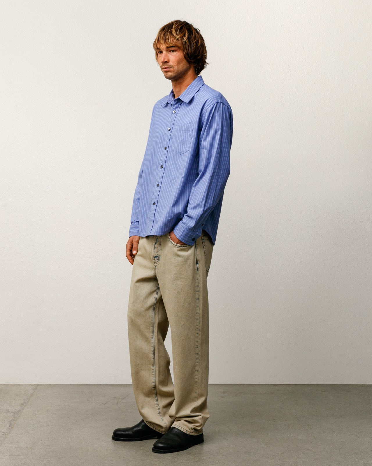 New Classic Jean Denim – Resin Wash Khaki | Pants | Stüssy UK