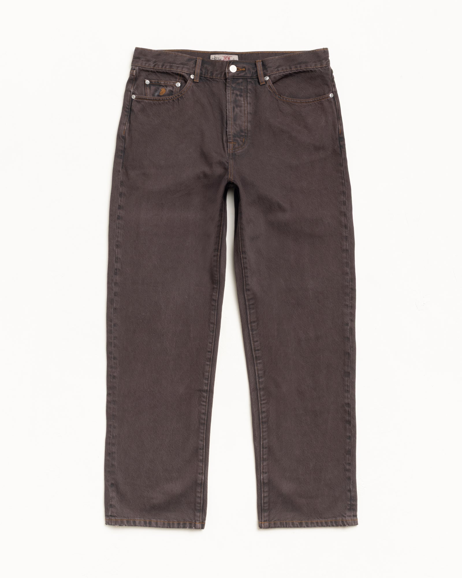 sttussy NEW CLASSIC JEAN DENIM ブラウン New Classic Jean Denim – Resin Wash Brown | Pants | Stüssy UK