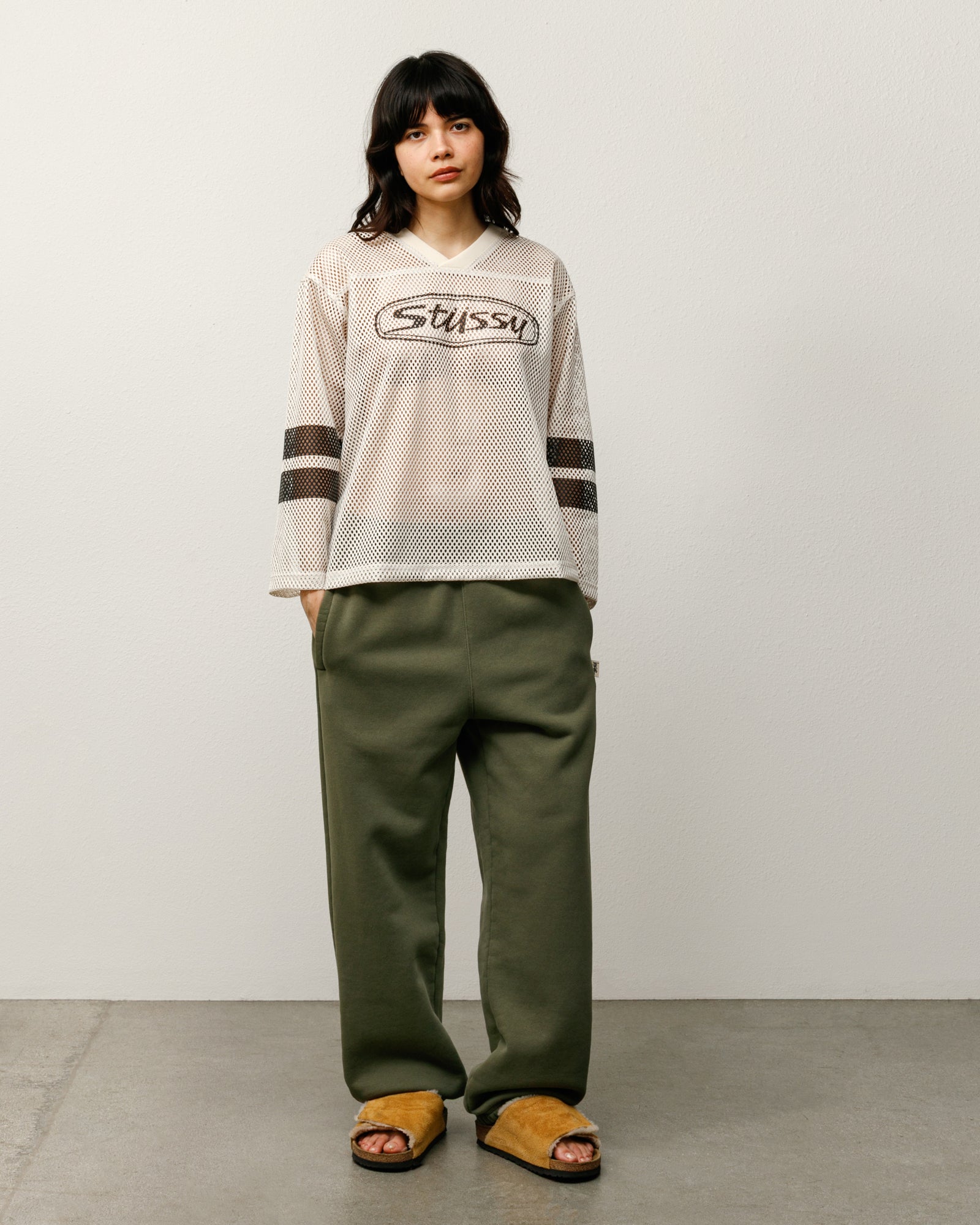 Sweats Pant Mens Regular In Green