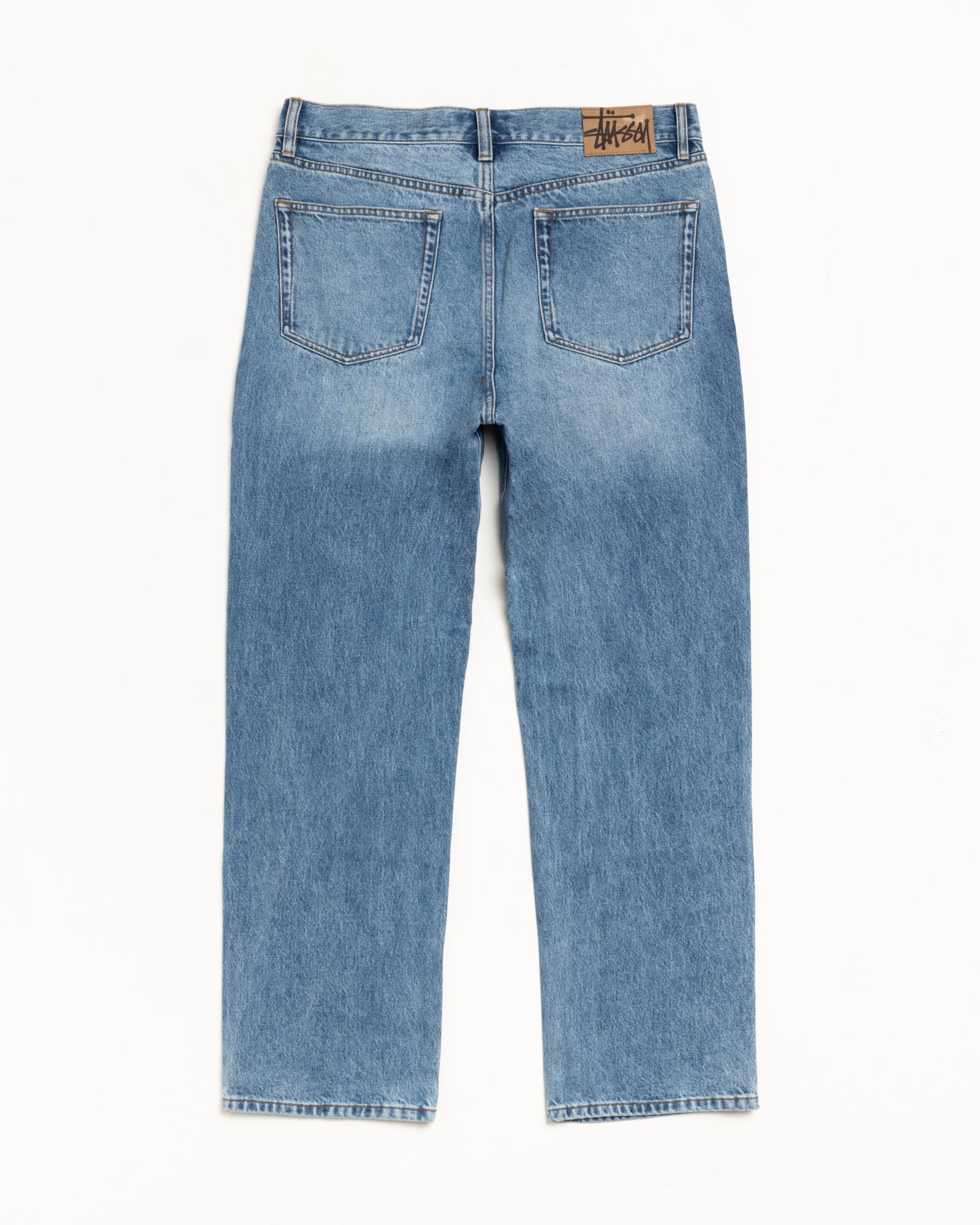 BIO wear Classic Jeans【Washed Indigo】 L New Classic Jean Denim – Indigo Stone Wash | Pants | Stüssy UK