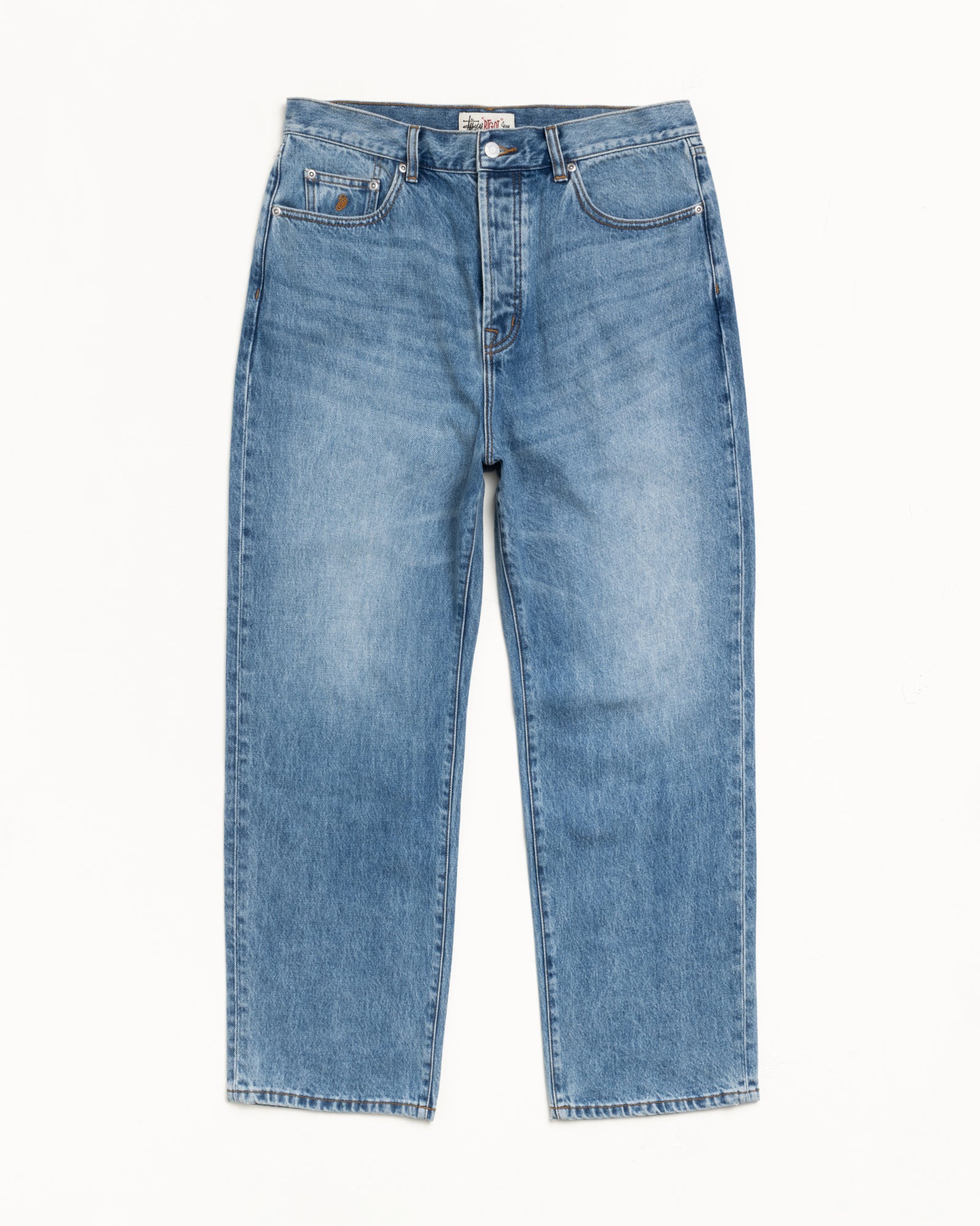 Big Ol' Jean Denim – Indigo Stone Wash | Pants | Stüssy UK