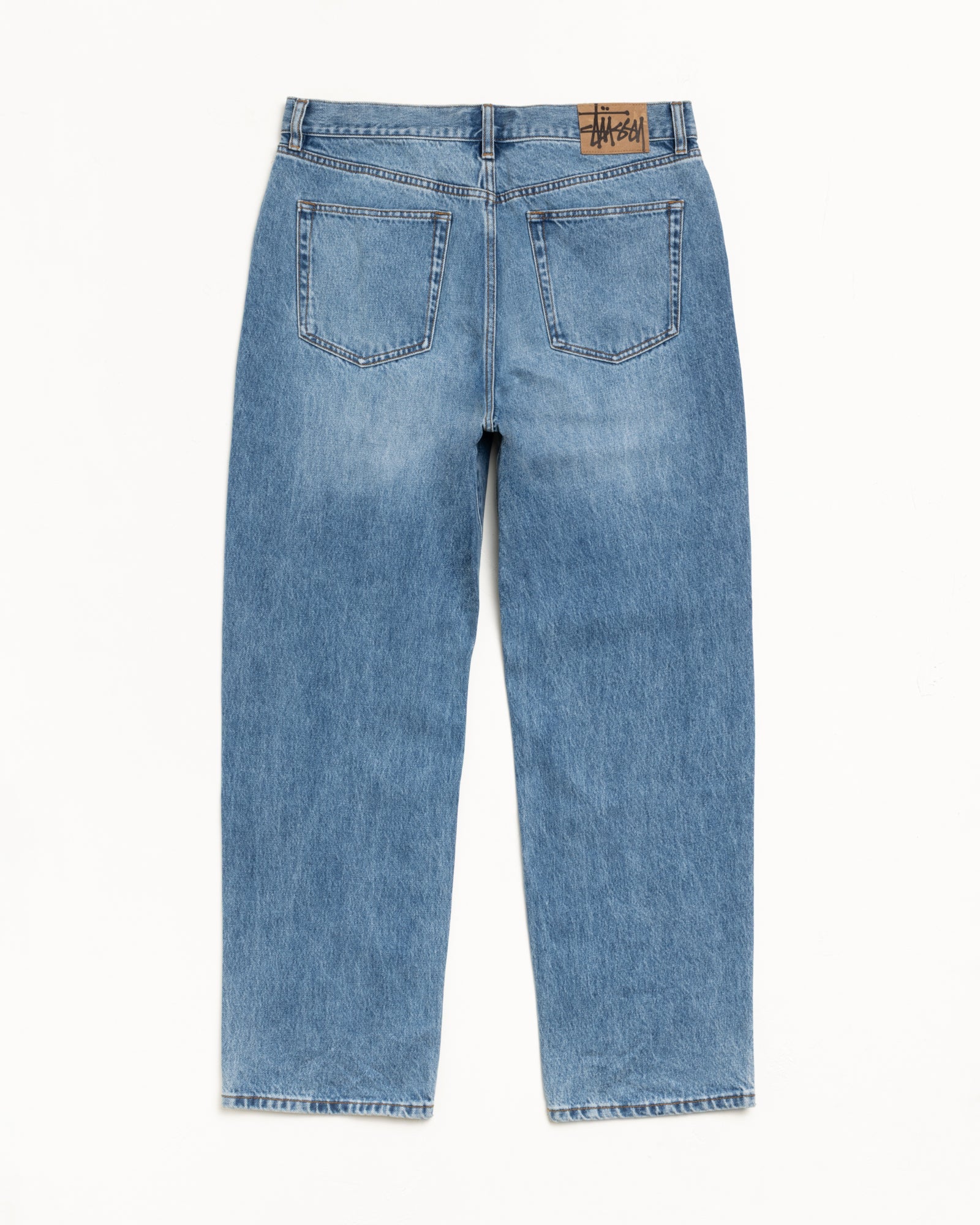 Big Ol' Jean Denim – Indigo Stone Wash | Pants | Stüssy UK