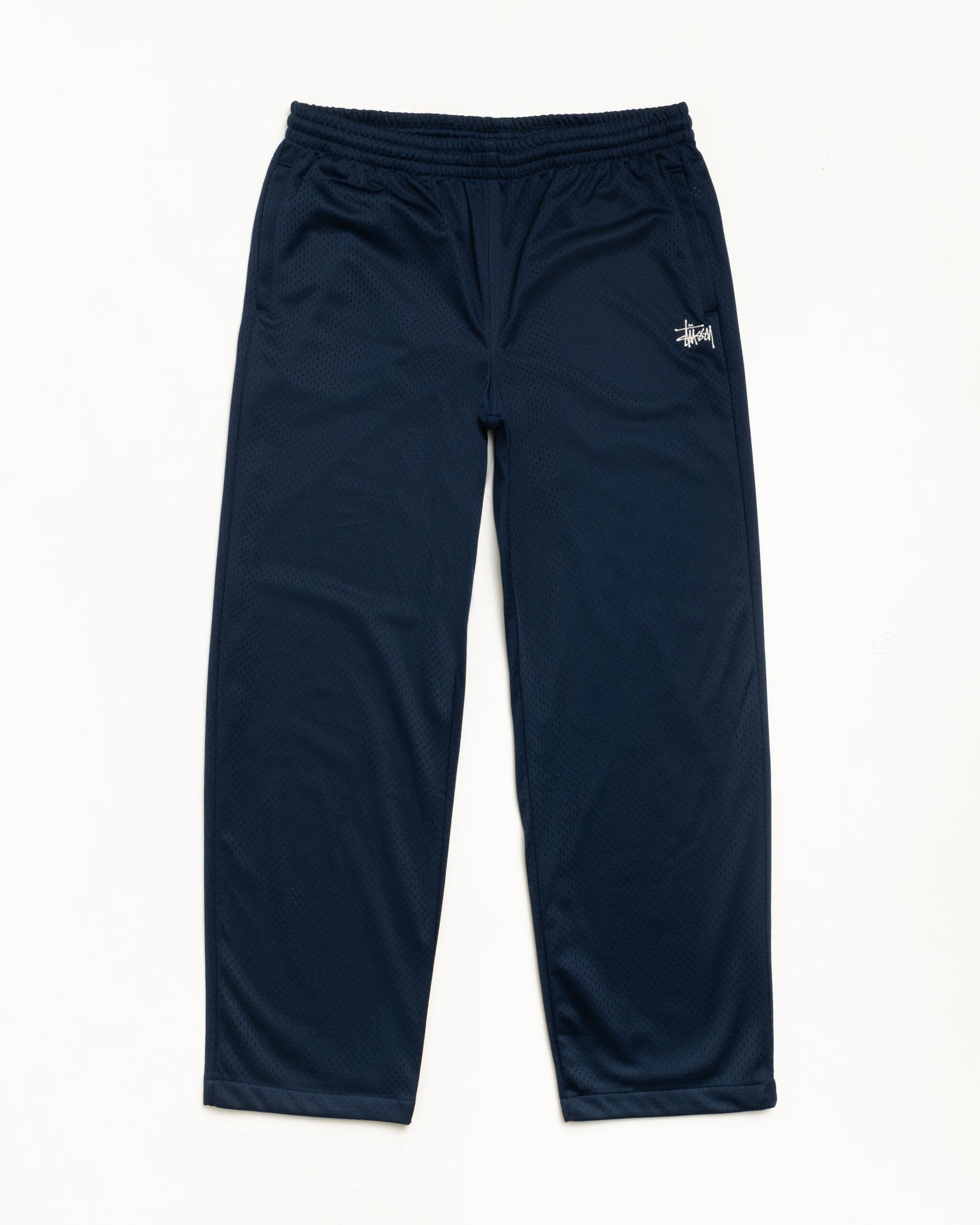 Mesh Track Pant Unisex Regular In Navy