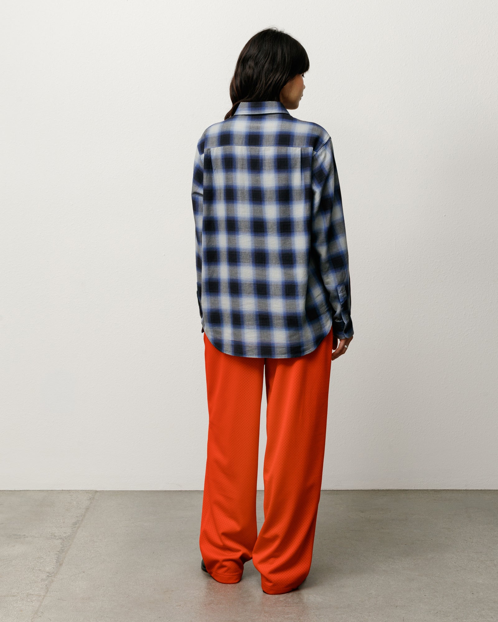 Mesh Track Pant Unisex Regular In Red