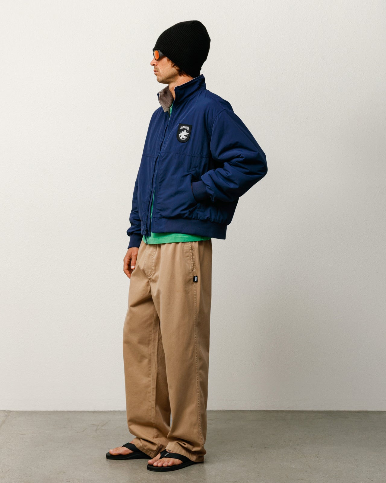 Beach Pant Cotton Twill – Khaki | Pants | Stüssy UK