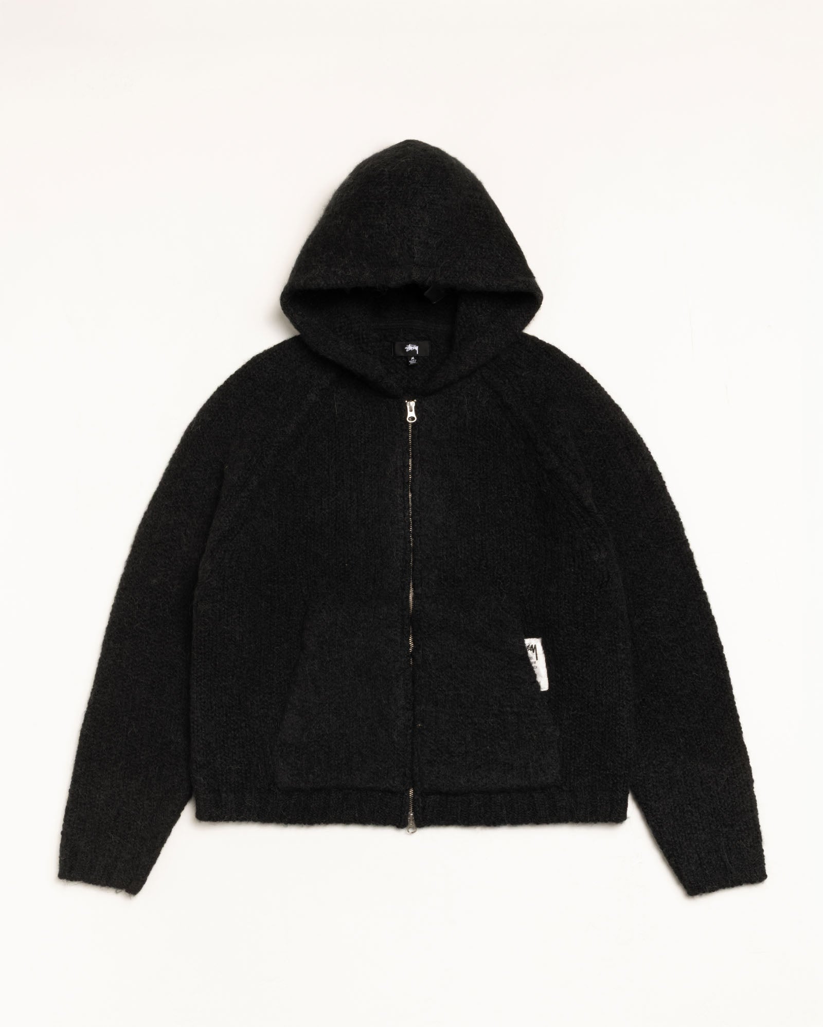 CHUNKY KNIT ZIP HOODIE