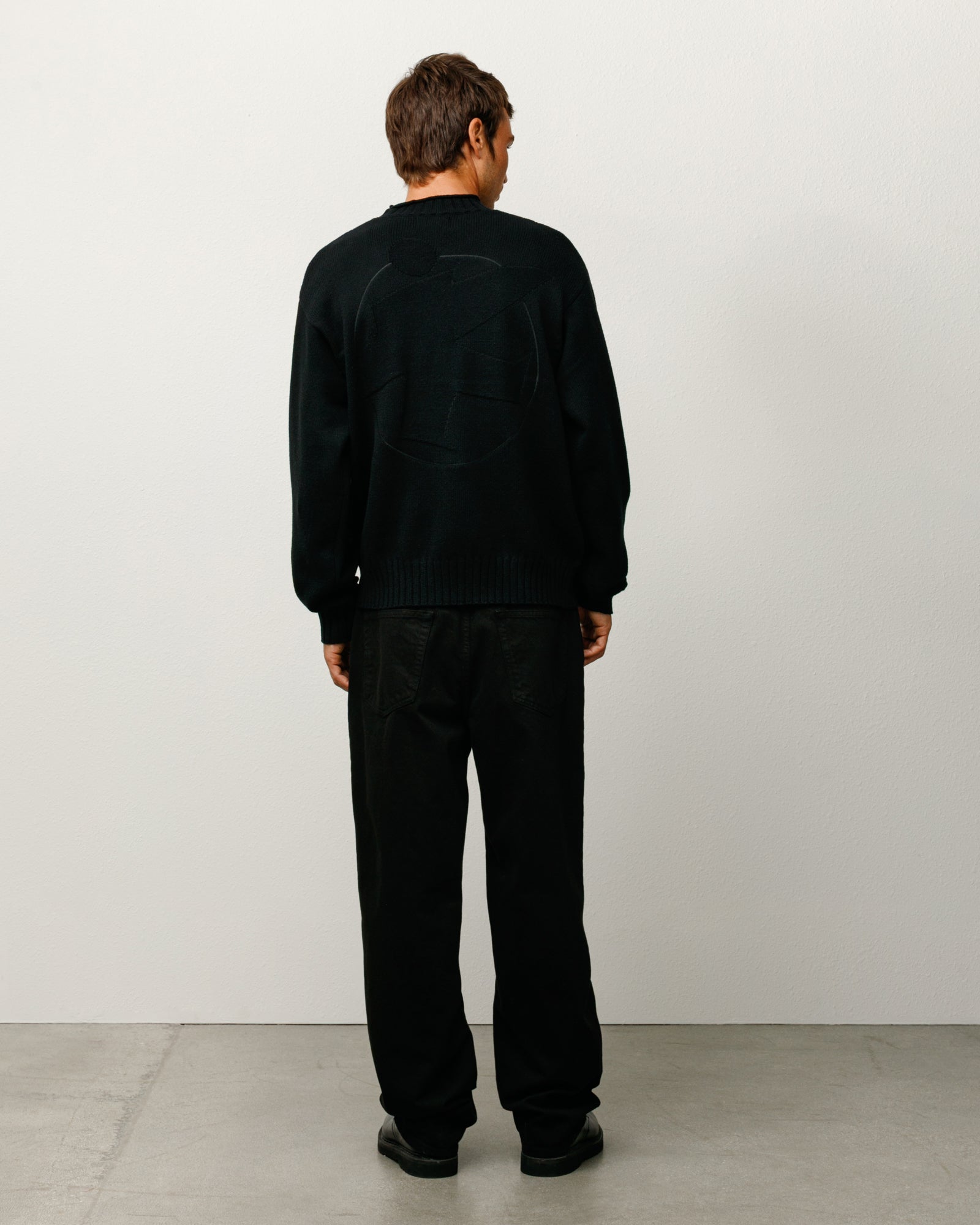 Surfman Mock Sweater – Black | Sweaters & Knits | Stüssy UK