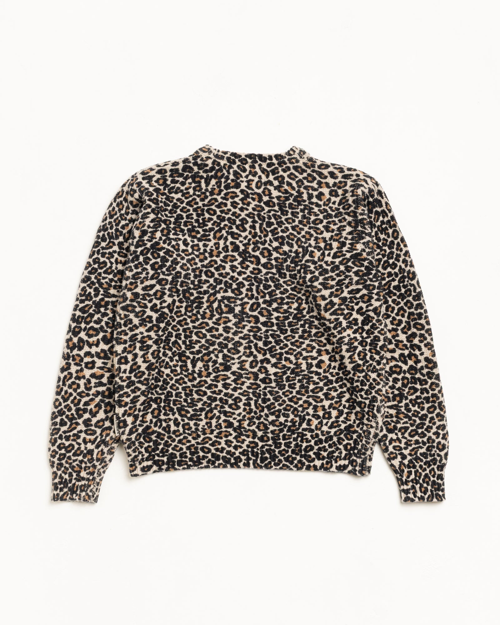 トップス STUSSY TIGRIS PRINT SWEATER 22aw Leopard Sweater – Leopard | Tops & Knits | Stüssy UK