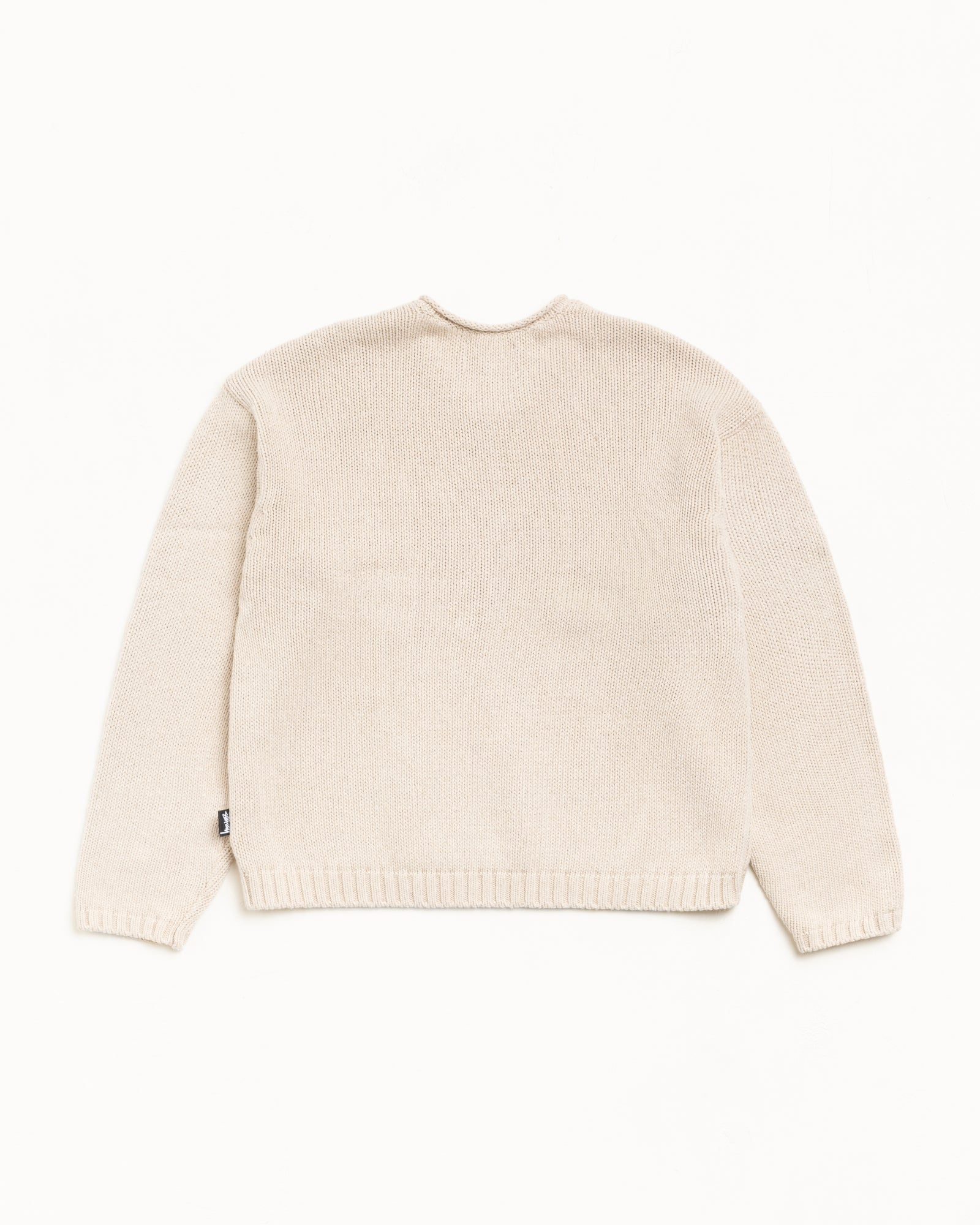 Roll V Neck Sweater – Oatmeal | Tops & Knits | Stüssy UK