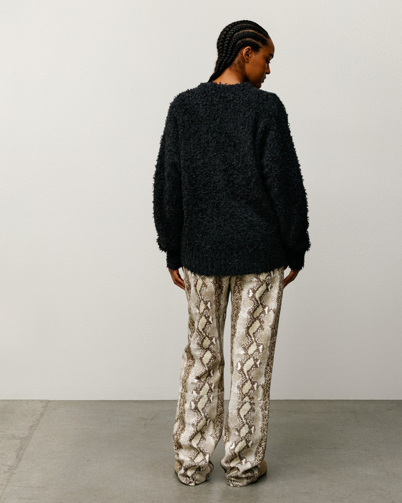 Textured Cardigan - Black | Knits | Stüssy UK