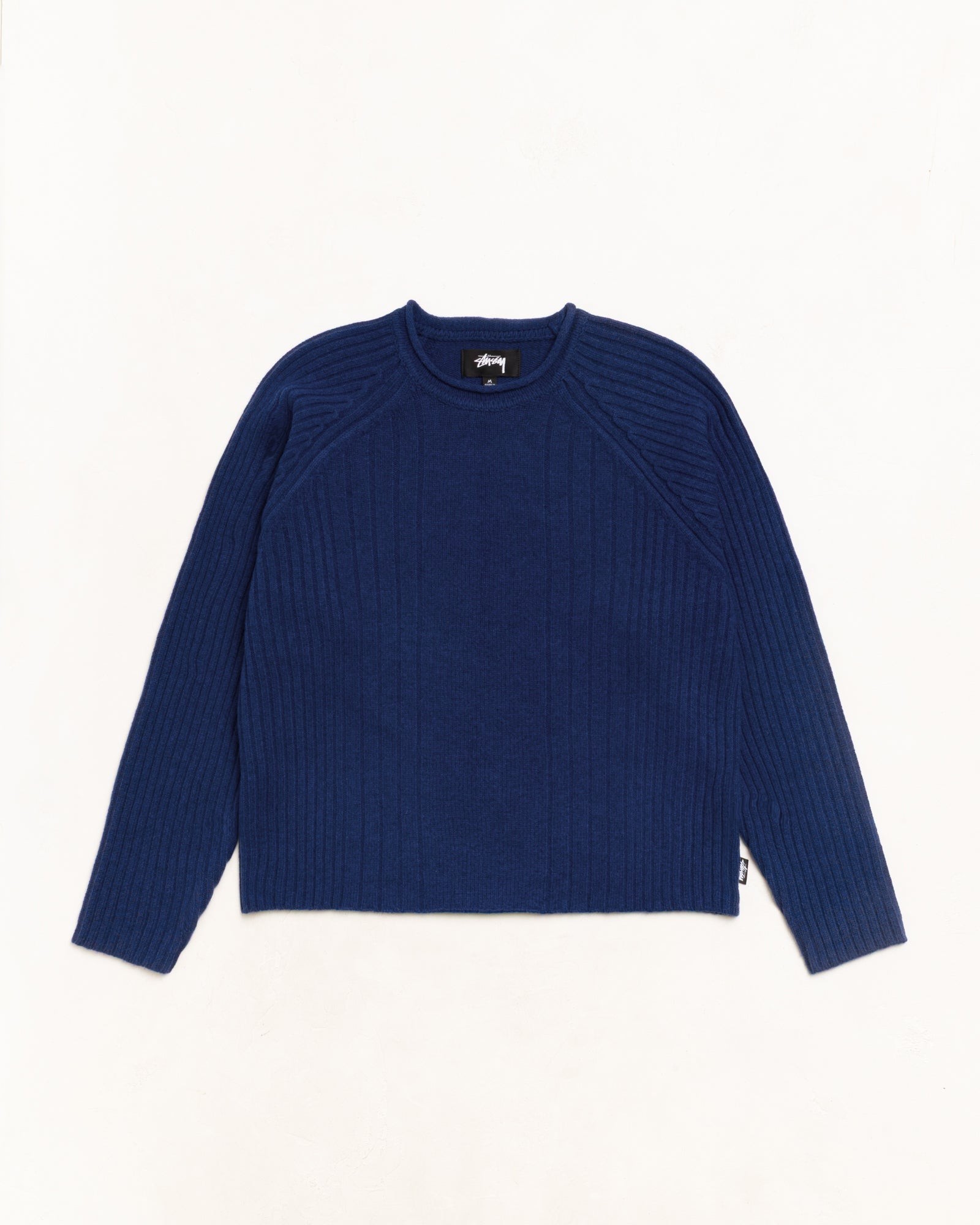 Merino Roll Neck Sweater Unisex Long Sleeve In Blue | hero:main:collection:new-arrivals,shirts,tops-shirts,all,tees,outerwear,denim,knits,accessories,sunglasses,hoodies,sweats,mens-hoodies-sweatshirts,shorts,pants,bottoms,crew-sweats,zip-ups,swim,sweatpants,graphics,lazy-tees,swim,basic-9twenty,button-ups,shorts,cargos,denim-jeans,bottoms,bags,belts,wearables,gear,footwear,button-ups,basic-tops,jerseys,big-ol,classics,slim,jackets,all, | product-card-slider