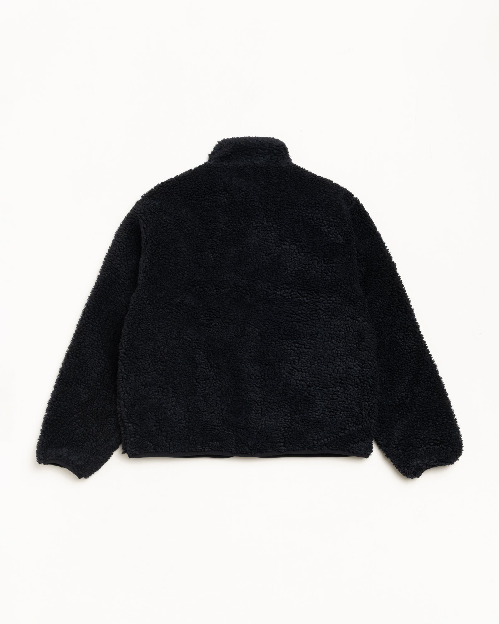 Sherpa Reversible Jacket in black – Stüssy UK