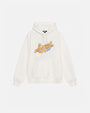 SATIN PATCH HOODIE