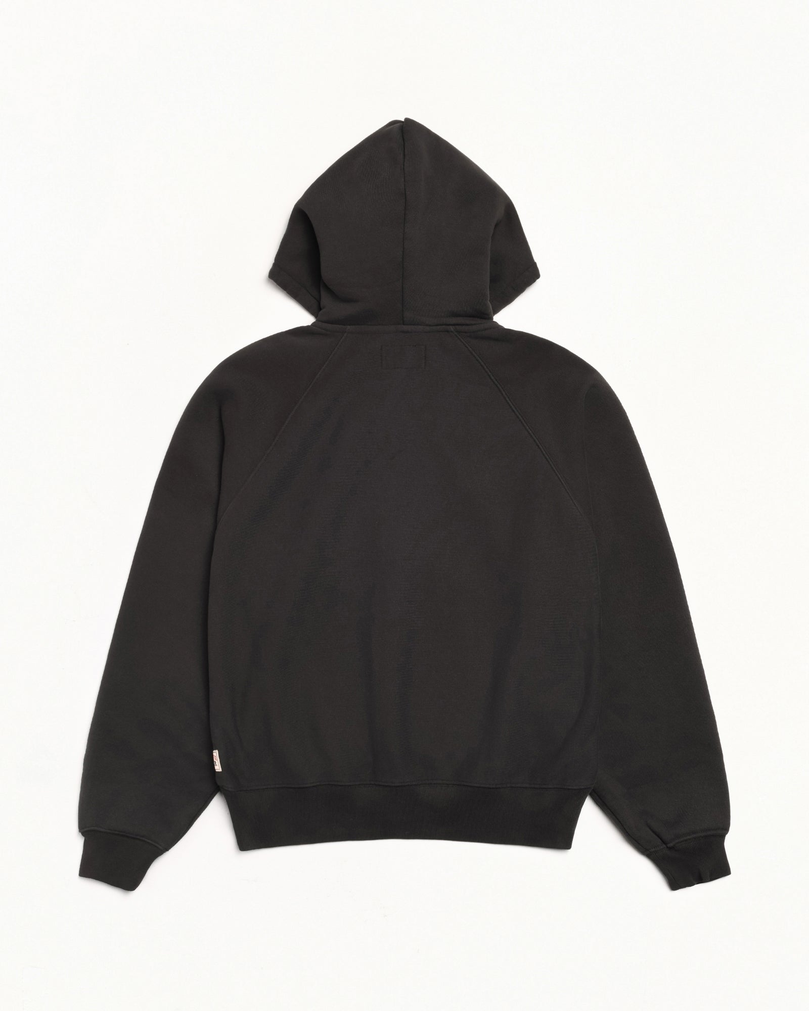 Relaxed Zip Hoodie – Washed Black | Sweats | Stüssy UK
