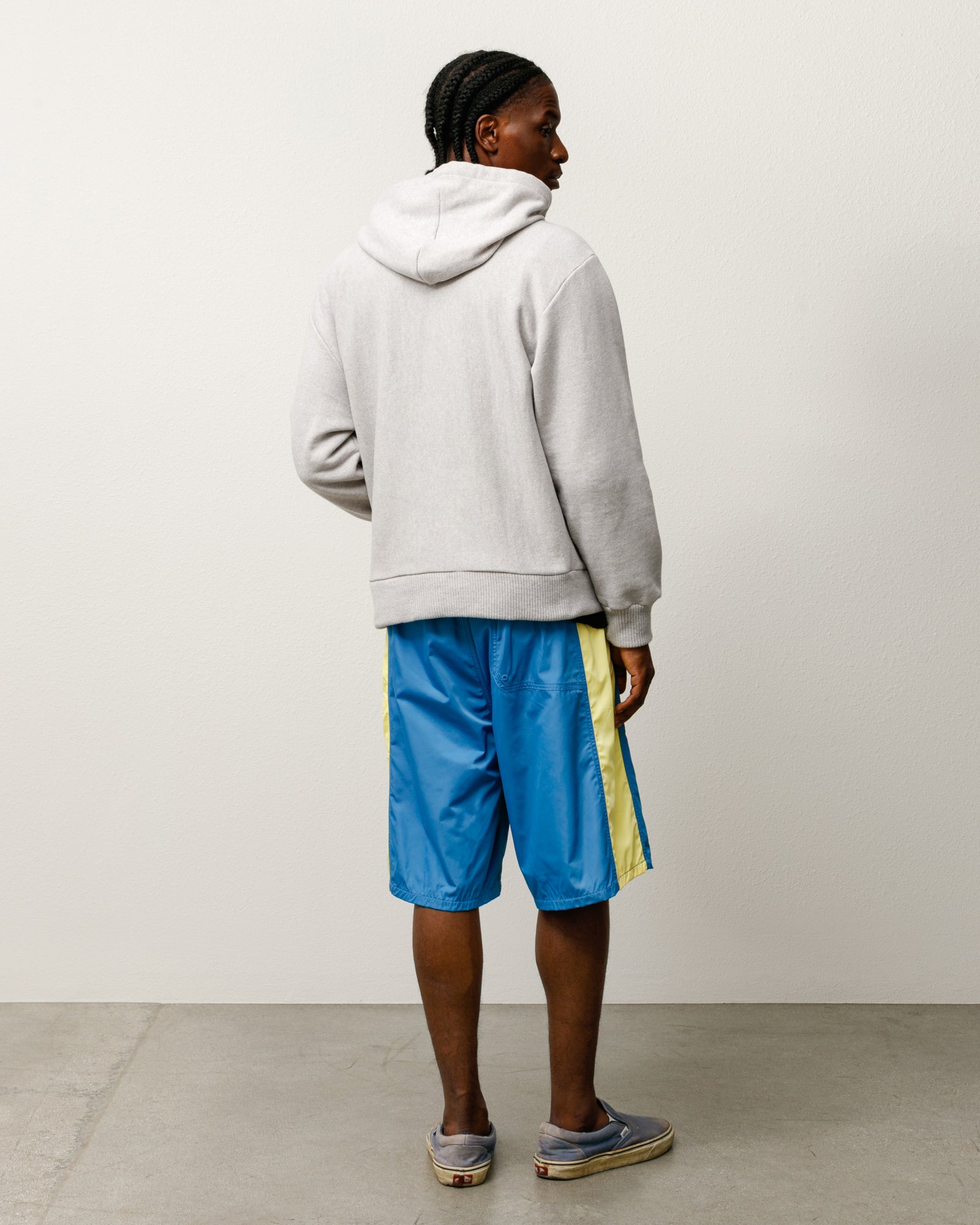 Patch Zip Knit Hoodie – Ash Heather | Tops & Knits | Stüssy UK