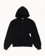 PATCH ZIP KNIT HOODIE