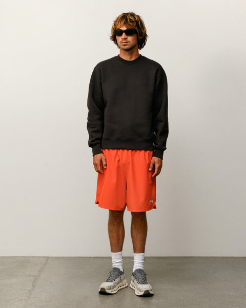 Fleece Crew – Black | Crew Fleece | Stüssy UK