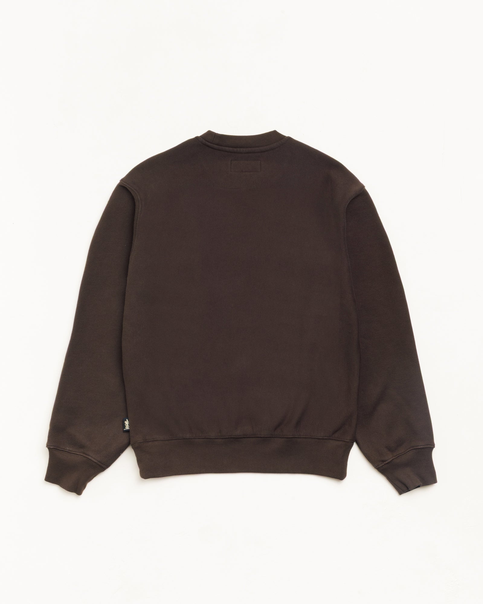 Fleece Crew - Brown | Crew Fleece | Stüssy UK