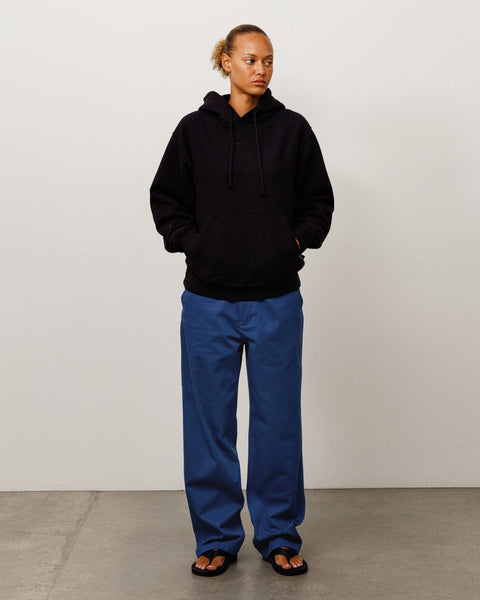 Sweats Hoodie Unisex Long Sleeve In Black