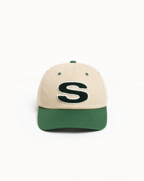 Low Profile CHENILLE S SNAPBACK CAP – Sand | Headwear | Stüssy UK