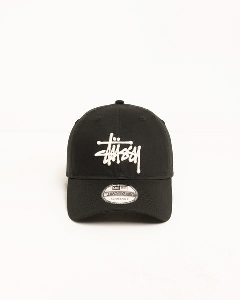Stüssy 9TWENTY BASIC CAP HEADWEAR in the colour Black