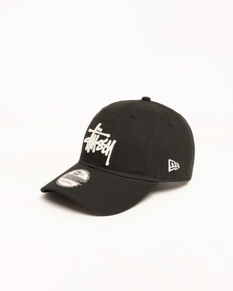 Stüssy 9TWENTY BASIC CAP HEADWEAR in the colour Black